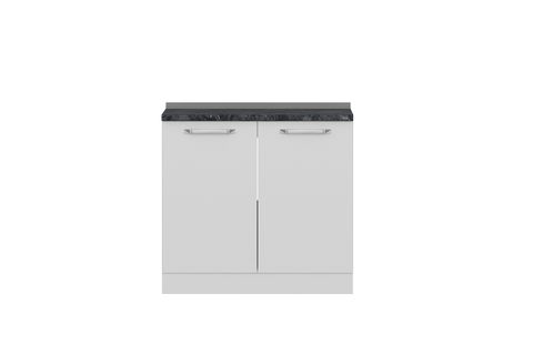 MİNAR 90 CM MUTFAK DOLABI BEYAZ 90-B1-ALT MODÜL