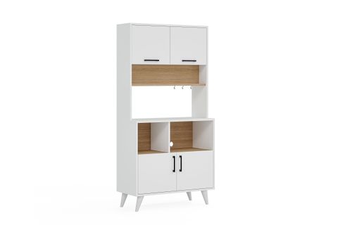 LAVO ÇOK AMAÇLI DOLAP, 4 KAPAKLI RAFLI