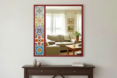 ZEN EL YAPIMI MASİF AYNA