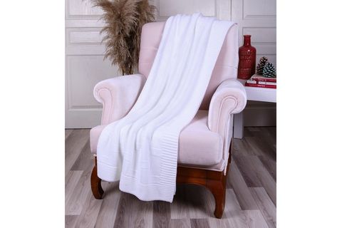 BETİRES HOME ÖRGÜ KOLTUK ŞALI TA11019B OPTİK BEYAZ