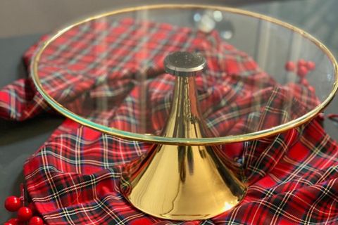 DEKORATİF PASTA STANDI, GOLD