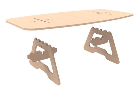 PERİLLA LUX WOOD MİNİ ÜTÜ MASASI, AHŞAP, 15122