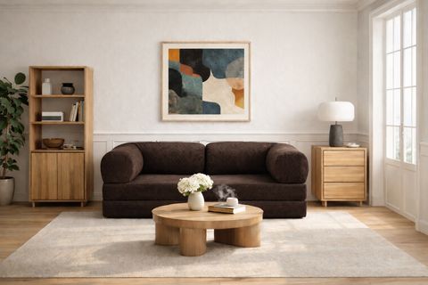 LEGOM YATAKLI AKTİVİTE KÖŞE KOLTUK KAHVERENGİ, 200X200