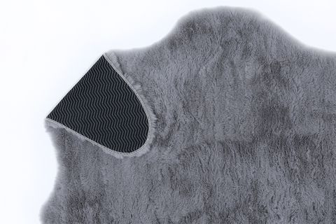 TAVŞAN POST KESİM MODERN MAKİNE HALISI, GRİ, 80X150