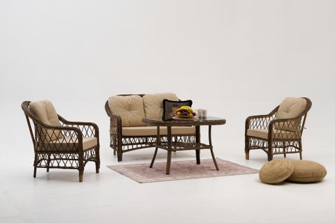 LORES İKİLİ BAHÇE TAKIMI, RATTAN