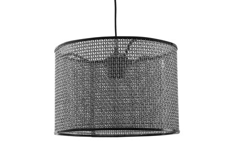 WİCKER HASIR SARKIT AVİZE, SİYAH