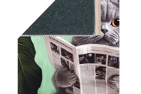 CAT BASKILI DOKUMA TABAN HALI, 213 YNG, 80X200  CM