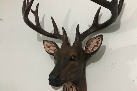 BÜYÜK BOY GEYİK DUVAR DEKORU