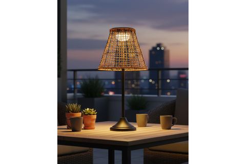 ÖZCAN AYDINLATMA DIŞ MEKAN SOLAR MASA LAMBASI D32 X H64CM, 4457-S10