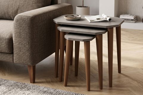 CANTE ZİGON SEHPA, BETON DESEN