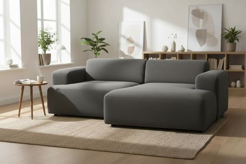 ELSA KETEN MİNİ KÖŞE KOLTUK, SAĞ KÖŞE, ANTRASİT