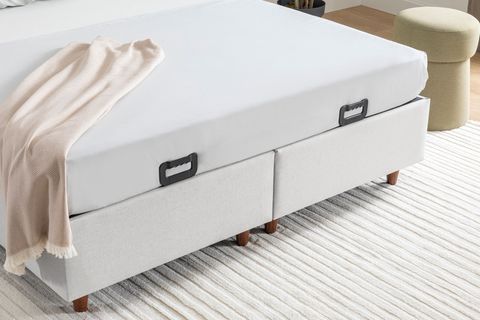 NOTTE BAZA VE BAŞLIK SETİ, AÇIK GRİ, 150X200