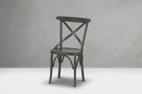 THONET ÇARPI ÇITALI SANDALYE, ANTRASİT