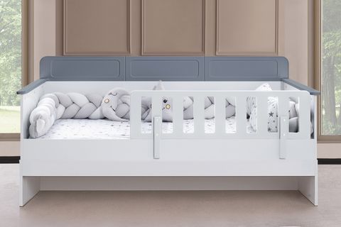 MİRA MONTESSORİ KARYOLA, GRİ, 90X190