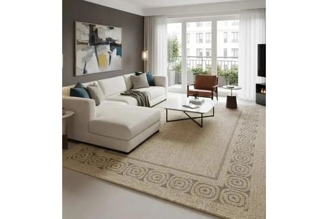 MERİNOS HALI TORONTO KAHVERENGİ SİSAL JÜTT GÖRÜNÜMLÜ MODERN HALI 64076 178  80X300 CM