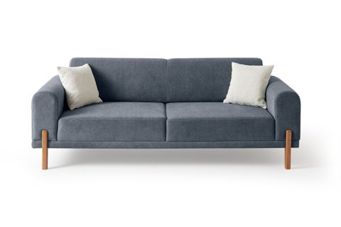 HAMBURG PLUS SIRT MEKANİZMALI ÜÇLÜ KOLTUK, MAVİ