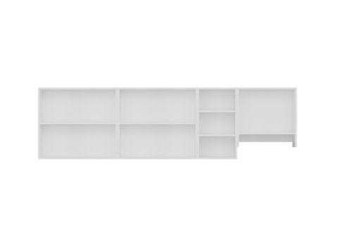 MİNAR 260 CM MUTFAK DOLABI BEYAZ 260-B5-ÜST MODÜL