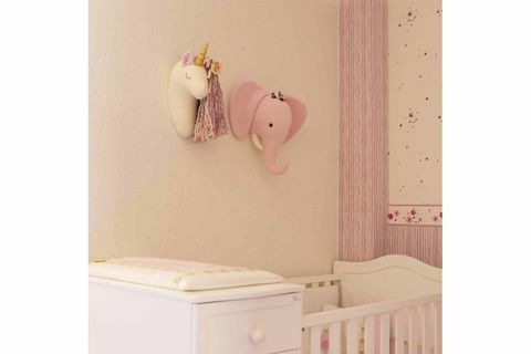 ÜÇ BOYUTLU PEMBE FİL BÜST