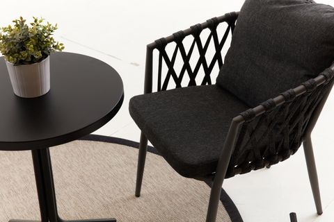 TAVOLİ BAHÇE MASASI, SİYAH