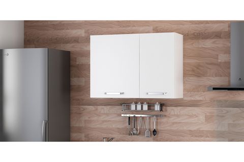 MİNAR 100 CM MUTFAK DOLABI BEYAZ 100-B1-ÜST MODÜL
