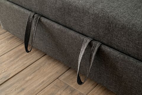 KADO YATAKLI KÖŞE KOLTUK, KETEN KOYU GRİ