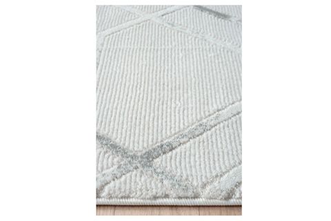 BAMBU DOKULU MODERN SIK DOKUMA MAKİNE HALISI, GRİ, 160X350, Y00595