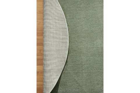 MİRA BALİ 4500 MODERN SHAGGY HALI, YEŞİL, 120X120