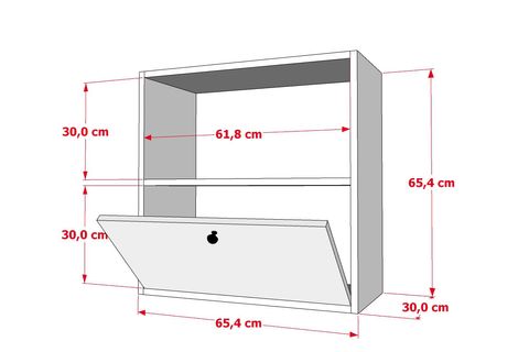 BK ÇOK AMAÇLI DOLAP, 1 KAPAKLI, ÇAD