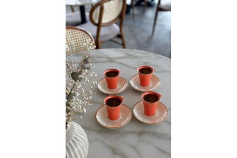 PORLAND SEASONS 4 KİŞİLİK TÜRK KAHVESİ FİNCANI KAHVE TAKIMI 70 CC