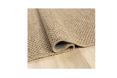 COZY WOOL YIKANABİLİR KAYDIRMAZ TOZ VERMEZ KİLİM HALI, KAHVERENGİ, 120X180, 710