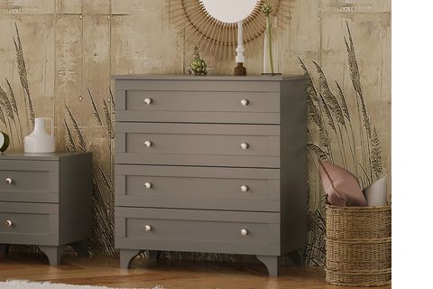 SİDE GENÇ ODASI TAKIMI, ANTRASİT, 4 KAPAKLI