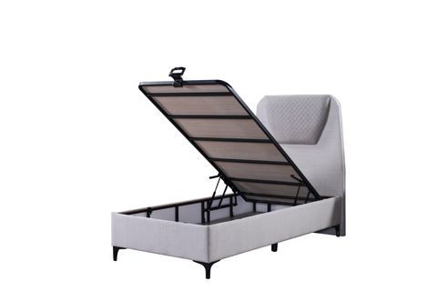 SAMBA TEK KİŞİLİK BAZA BAŞLIK YATAK SETİ, 100X200