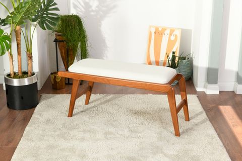 PALACE İSKANDİNAV BENCH, KREM CEVİZ