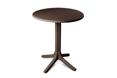 BELLA BİSTRO SET BAHÇE BALKON MASA SANDALYE SETİ, KAHVERENGİ