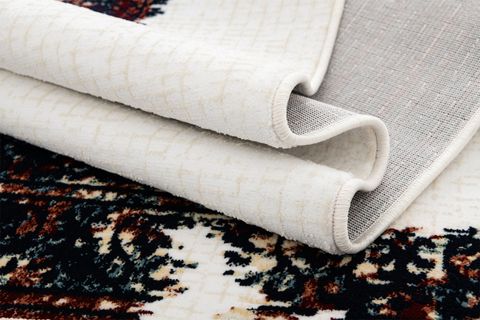 ETHNIC DOKUMA MAKINE HALISI, YUVARLAK, KREM, 160X160, 1939KR