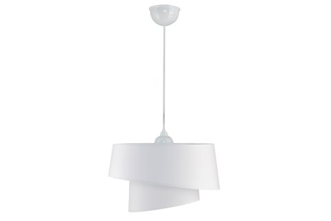 EVLİGHT BARET PVC 2 KATLI SARKIT AVİZE, BEYAZ