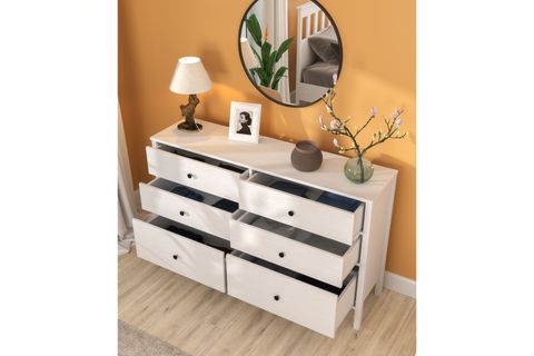 LUMERA ŞİFONYER, 6 ÇEKMECELİ, 154 CM