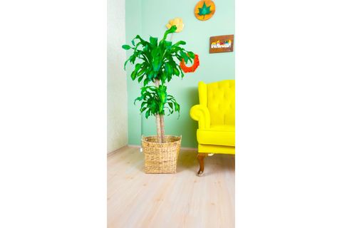 BİTKİ TASARIMI SELE SEPET, KULPLU, XL