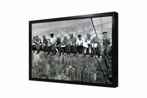 GÖKDELEN İŞÇILERI CAM TABLO, ÇERÇEVESİZ, 30X40, C02000558