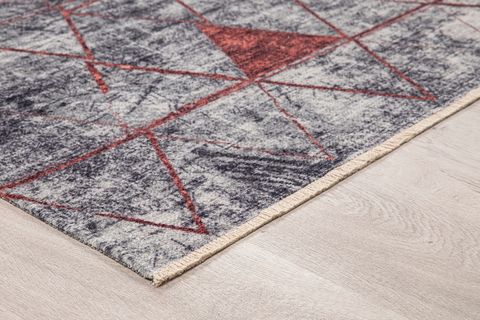 ANGORAHOME VEGA DEKORATİF KİLİM 4038, DİKDÖRTGEN, 100X200
