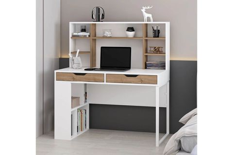 MİLA ÇALIŞMA MASASI, BEYAZ RAHLE