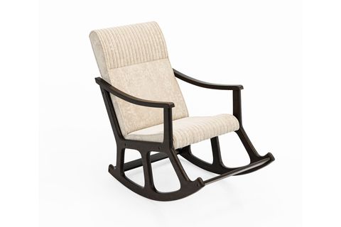 COZY PLUS SALLANAN SANDALYE, AÇIK BEJ MİNDER, CEVİZ AYAK