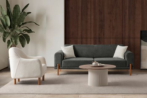 HAMBURG PLUS SIRT MEKANİZMALI KOLTUK TAKIMI, ANTRASİT