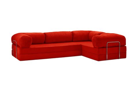 LEGOM MODÜLER YATAKLI AKTİVİTE KÖŞE KOLTUK KIRMIZI, 200X300