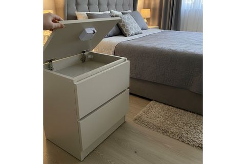 KARMEN GİZLİ BÖLMELİ KOMODİN, KUMBEJİ