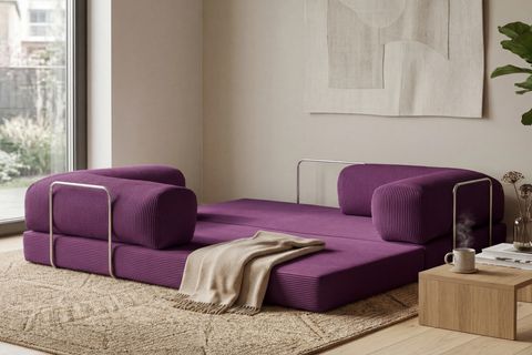 LEGOM YATAKLI AKTİVİTE KÖŞE KOLTUK MOR, 200X200