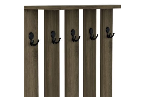 FELİÇİTA PORTMANTO, 2 KAPAKLI 2 RAFLI, CEVİZ
