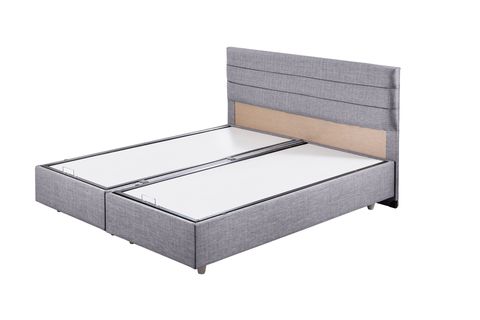 SOFİA BAZA BAŞLIK LETTO YATAK SETİ, AÇIK GRİ, 150X200