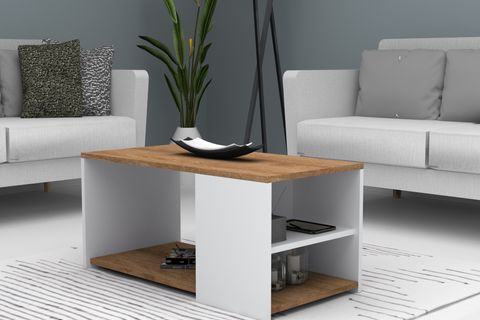 ASTOR SEHPA, CEVİZ BEYAZ, 90 CM