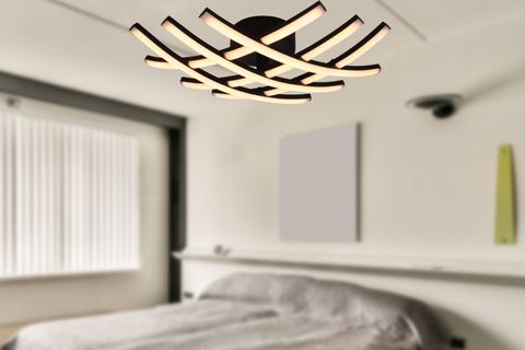 BRİAN 36 WATT AVİZE, MAT SİYAH